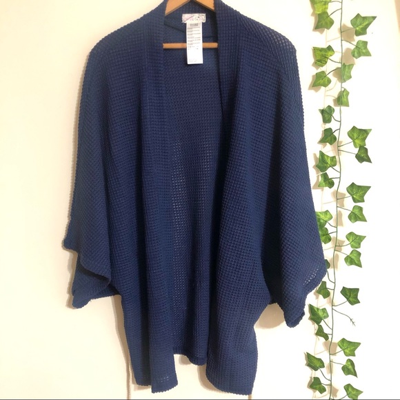 Free People Caravan Waffle Knit Kimono - Picture 5 of 10